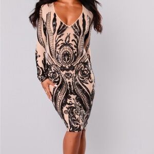 Brand new FASHION Nova Miss Fortune Sequin Dress
